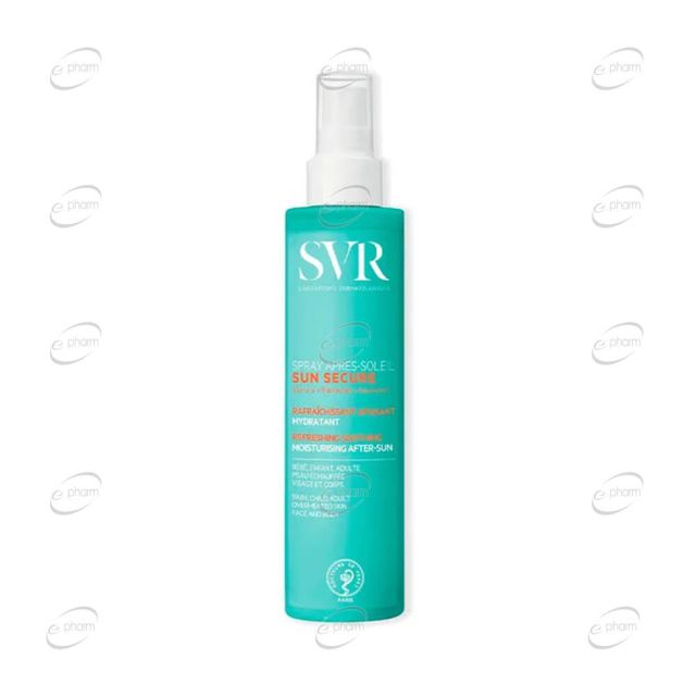 SVR SUN SECURE освежаващ спрей за след слънце