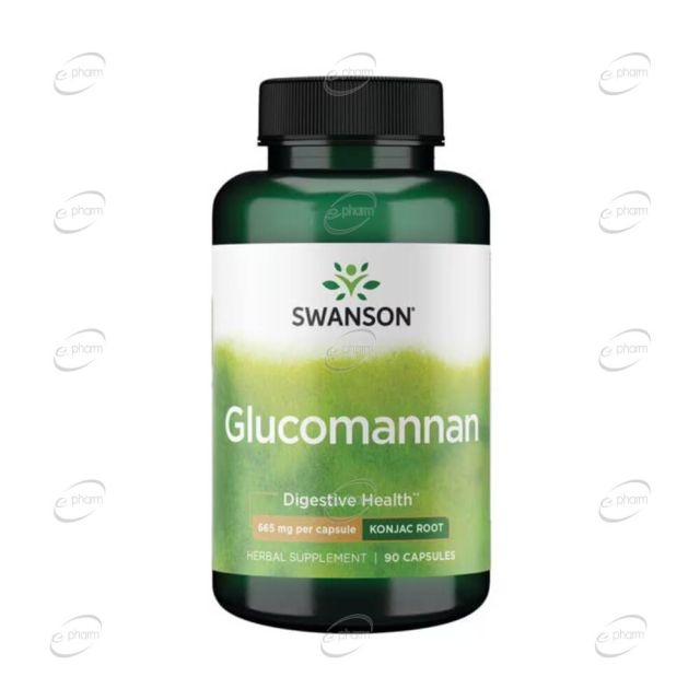 GLUCOMANNAN капсули SWANSON