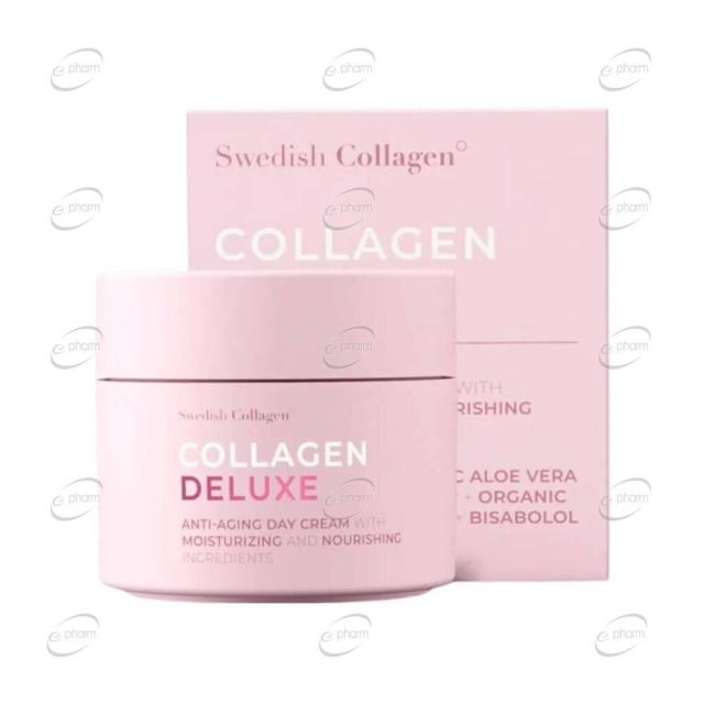 COLLAGEN DELUXE анти-ейдж дневен крем Swedish Collagen
