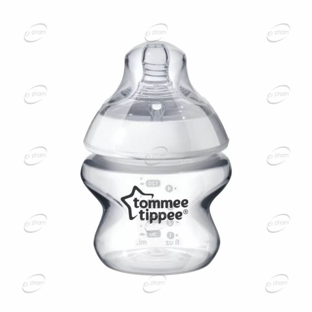 TOMMEE TIPPEE Easi-Vent Шише 150 мл ( 0+ м )