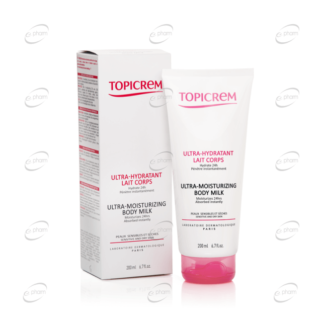 TOPICREM ULTRA Хидратираща емулция за тяло