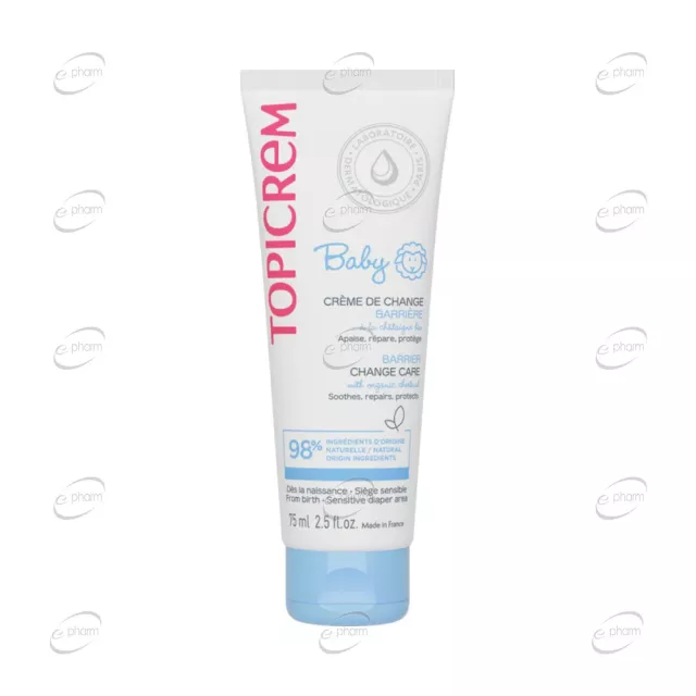 TOPICREM BABY Barier Change Care Крем против подсичане