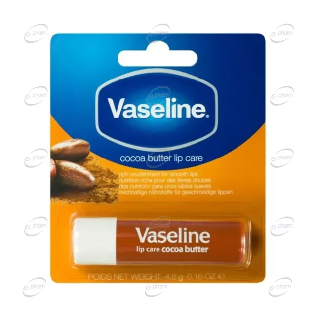 VASELINE LIP CARE COCOA BUTTER стик за устни