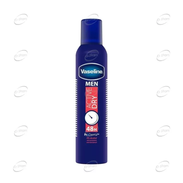 VASELINE MEN ACTIVE DRY дезодорант