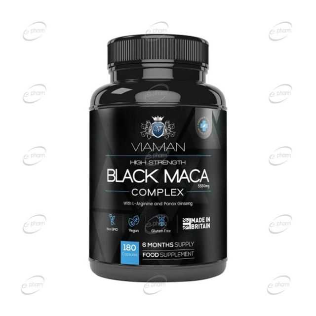BLACK MACA COMPLEX High Strength капсули WeightWorld