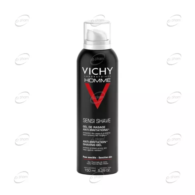 VICHY HOMME Противовъзпалителна гел за бръснене
