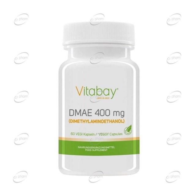 DMAE 400 mg капсули VITABAY
