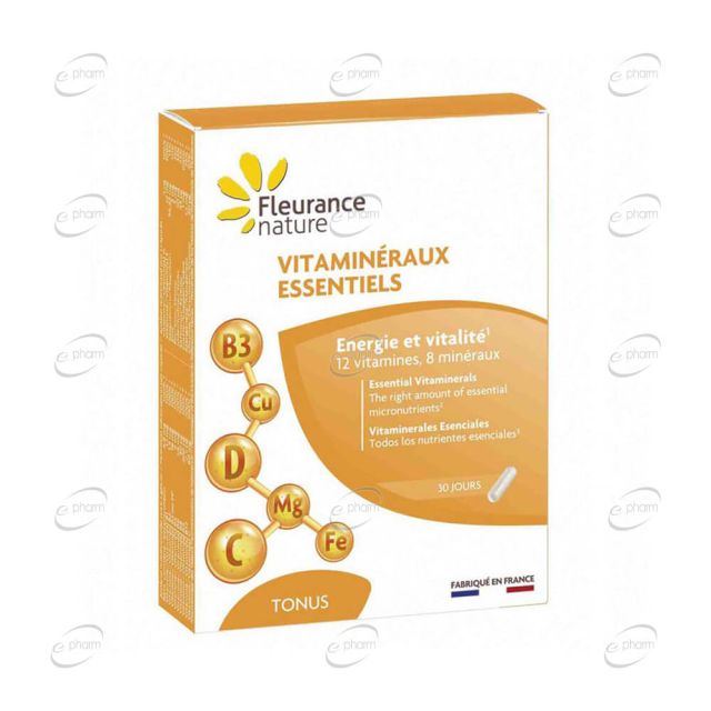 ВИТАМИНИ И МИНЕРАЛИ капсули Fleurance Nature