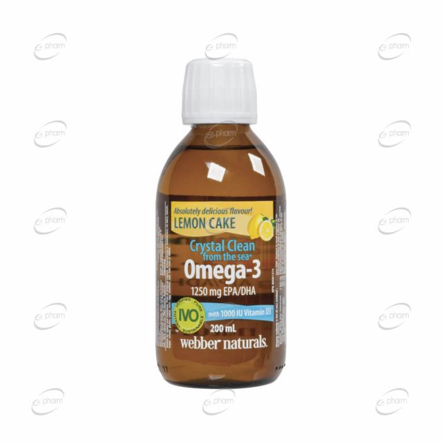 CRYSTAL CLEAN from the sea Omega - 3 сироп Webber Naturals