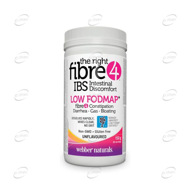 THE RIGHT FIBER 4 IBS Intestinal Discomfort на прах Webber Naturals