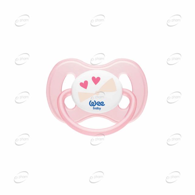 Wee Baby AIR SYSTEM залъгалка тип пеперуда ( 0-6 м )-Розов