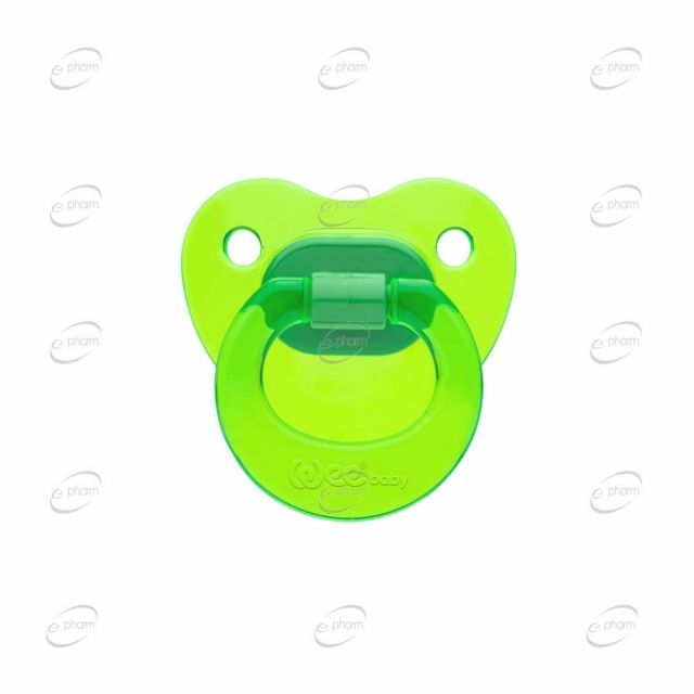 Wee Baby Candy залъгалка ортодонтна ( 0-6 м )--Зелен