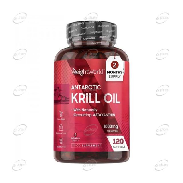 ANTARCTIC KRILL OIL капсули WeightWorld