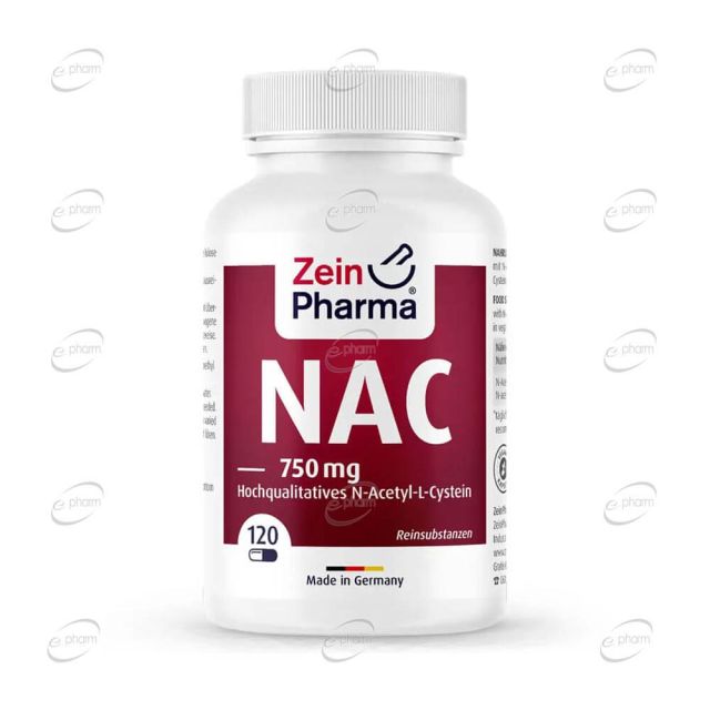 NAC 750 mg капсули ZeinPharma