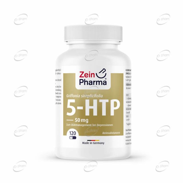 5-HTP ГРИФОНИЯ 50 mg капсули Zein Parma