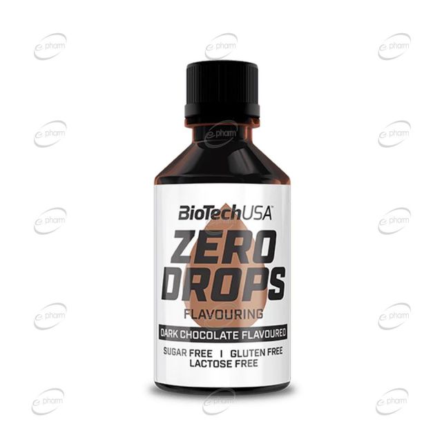 ZERO DROPS капки BIOTECH USA-50 мл(Шоколад)