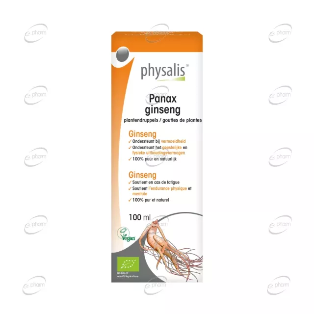 ЖЕНШЕН капки Physalis