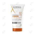 A-DERMA EXOMEGA CONTROL слънцезащитен емолиентен крем SPF50+