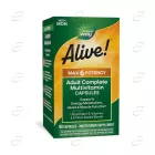 Alive MAX 6 Potency мултивитамини капсули Nature's Way