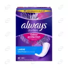 ALWAYS DAILIES ODOUR PROTECTION Large Extra Protect Дамски превръзки
