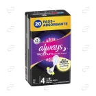 ALWAYS PLATINUM Secure Night 4 Дамски превръзки