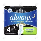 ALWAYS ULTRA SECURE NIGHT Дамски превръзки