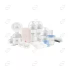 AVENT Комплект за кърмене с ел. помпа Natural Motion с шишета, залъгалка, контейнери, подплънки и четка
