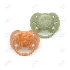 AVENT Ортодонтични залъгалки Ultra soft + стерилизаторна кутия (18+ месеца) - сърна/гъска