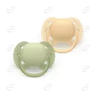 AVENT Ортодонтични залъгалки Ultra soft + стерилизаторна кутия (6-18 месеца) - пастeлни за момче