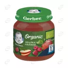 Gerber Organic Пюре ябълка и малина