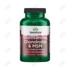 GLUCOSAMINE, CHONDROITIN, MSM таблетки SWANSON