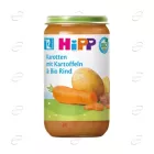HIPP БИО Пюре Зеленчуци микс с говеждо 12+ месеца