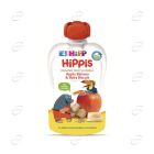 HIPP HIPPIS плодова закуска ябълка и банан с бисквити 4+ месеца