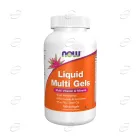 LIQUID MULTI GELS дражета Now Foods