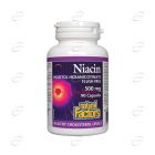 NIACIN 500 mg капсули Natural Factors