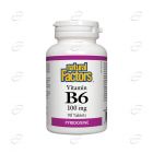 ВИТАМИН B6 100 мг таблетки Natural Factors