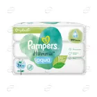 Pampers Harmonie Aqua мокри кърпи с 99% вода 3х 48 броя