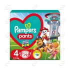 Pampers Pants Paw Patrol №4 х 72 броя (GPP)