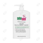 SebaMed Sensitive Skin душ гел за лице и тяло