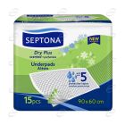SEPTONA DRY PLUS Underpads Scented ароматизирани еднократни чаршафи