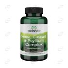 SENNA, CASCARA and PSYLLIUM COMPLEX капсули SWANSON