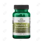 ORGANIC SPIRULINA and ASTAXANTHIN таблетки SWANSON