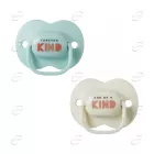 Tommee Tippee Any Time Ортодонтични залъгалки (0-6 месеца) - бежов/син