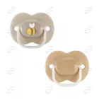 Tommee Tippee Any Time Ортодонтични залъгалки (18-36 месеца) - пчела/бежов