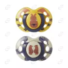 Tommee Tippee Fun Friends Ортодонтични залъгалки (18-36 месеца) - заек/бежово мече