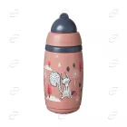 Tommee Tippee Неразливаща се термочаша със сламка 266 мл 12+ месеца - розова