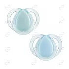 Tommee Tippee Night Ортодонтични залъгалки (0-6 месеца) - сини
