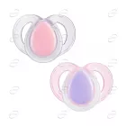 Tommee Tippee Night Ортодонтични залъгалки (18-36 месеца) - розови