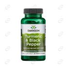 TURMERIC and BLACK PEPPER капсули SWANSON