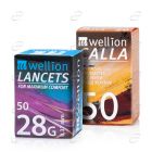 Wellion Calla тест ленти + ланцети
